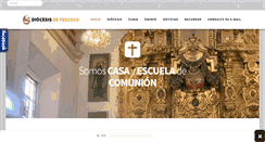 Desktop Screenshot of diocesisdetexcoco.org